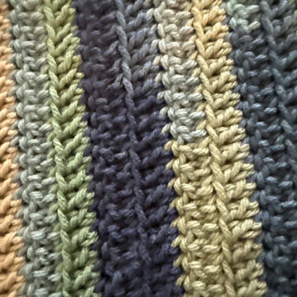 Hand Crotched Vintage Throw  41x26